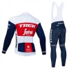Conjunto Maillot + Culotte largo con tirantes 2020 Trek-Segafredo N001
